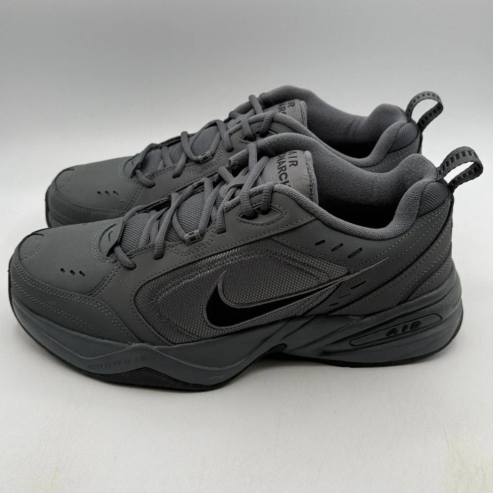 Nike Air Monarch IV Shoes Mens Size 11.5 Dark Grey Black Training 415445-020